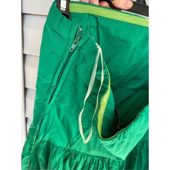 Jack by BB Dakota NWT Strapless Dress in Glass Green Sz Medium St Patrick's Day - Picture 7 of 14